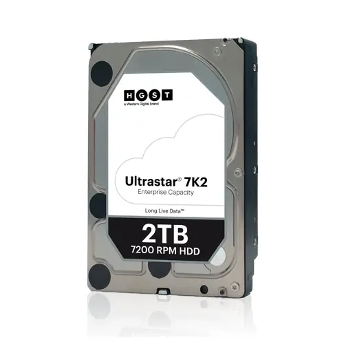 Hard disk 3.5’’ 2000GB SATA3 WD (HGST) HUS722T2TALA604 Ultrastar 128MB,7200RPM 1W10002 (for datacenter,NAS)