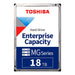 Hard disk Toshiba MG Enterprise 18TB 512MB SATA 6.0Gb/s 7200rpm MG09ACA18TE - Хард дискове - 3.5’’<<<Компютърни