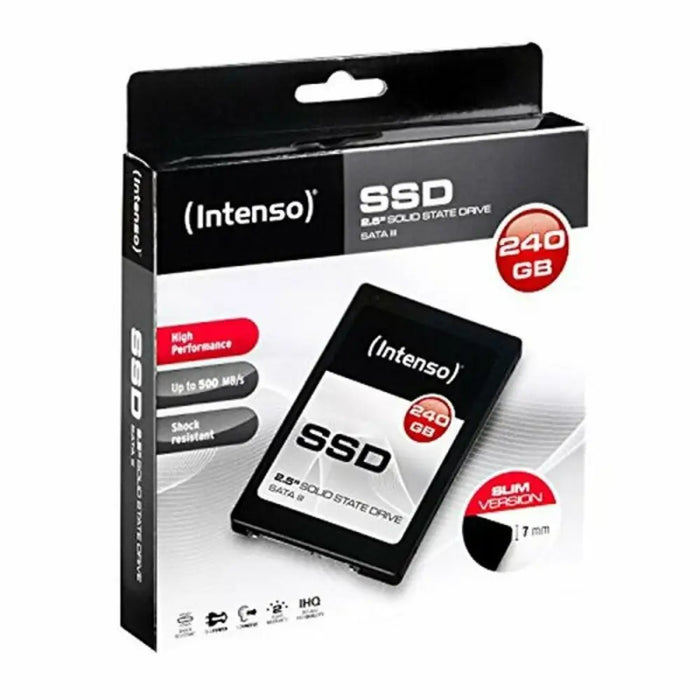 Hard Drive INTENSO 3813440 SSD 240GB Sata III - Компютър Мрежи и компоненти<<<Компютри| Електроника<<<BigBuy&&&Твърди