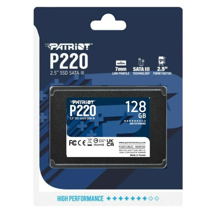 Hard Drive Patriot Memory P220 128 GB SSD - Твърди дискове<<<Компютър Мрежи и компоненти<<<Компютри|