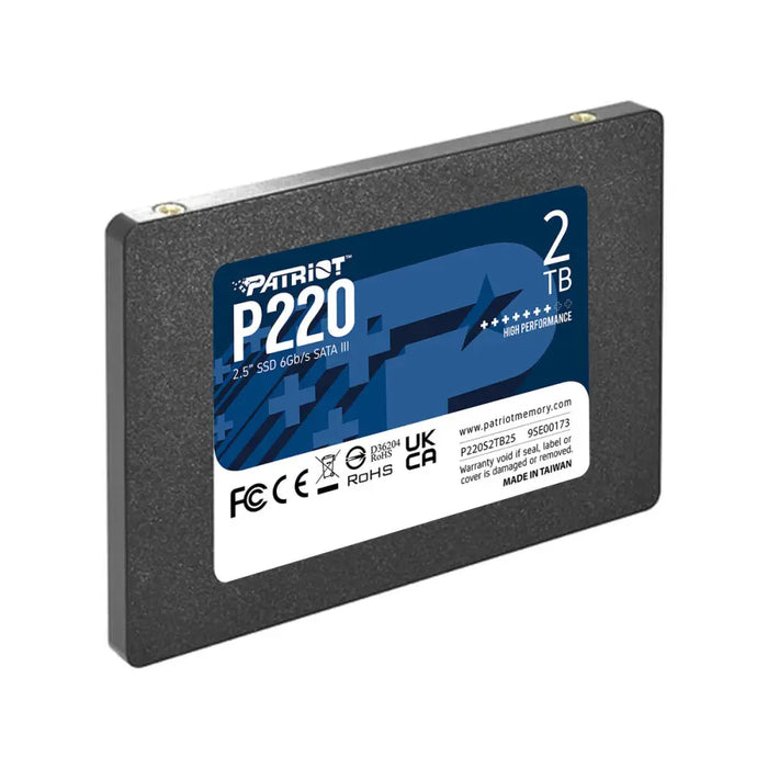 Hard Drive Patriot Memory P220 2 TB SSD - Твърди дискове<<<Компютър Мрежи и компоненти<<<Компютри|
