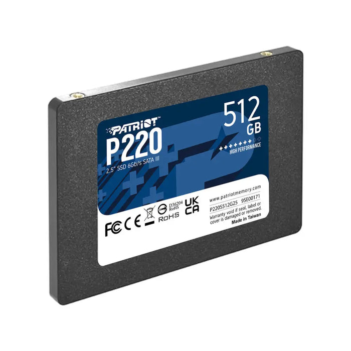 Hard Drive Patriot Memory P220 512 GB SSD - Твърди дискове<<<Компютър Мрежи и компоненти<<<Компютри|