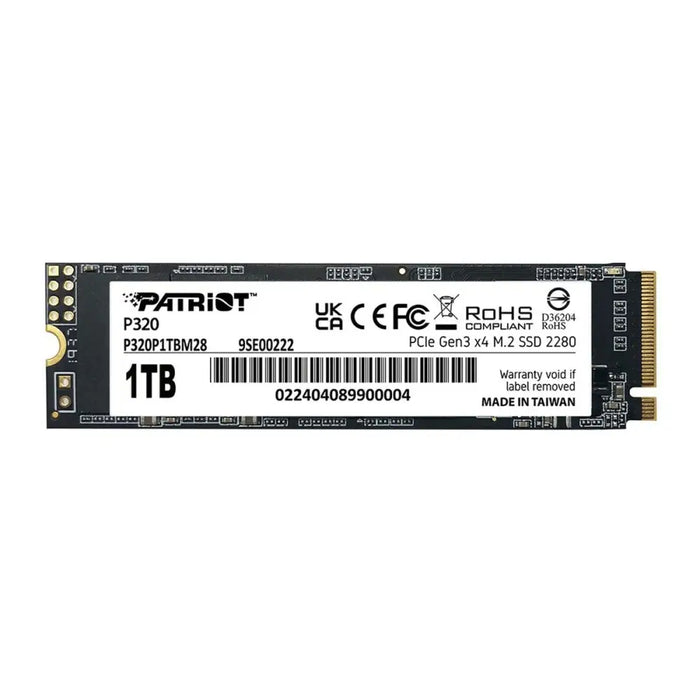 Hard Drive Patriot Memory P320P1TBM28 1 TB SSD - Твърди дискове<<<Компютър Мрежи и компоненти<<<Компютри|