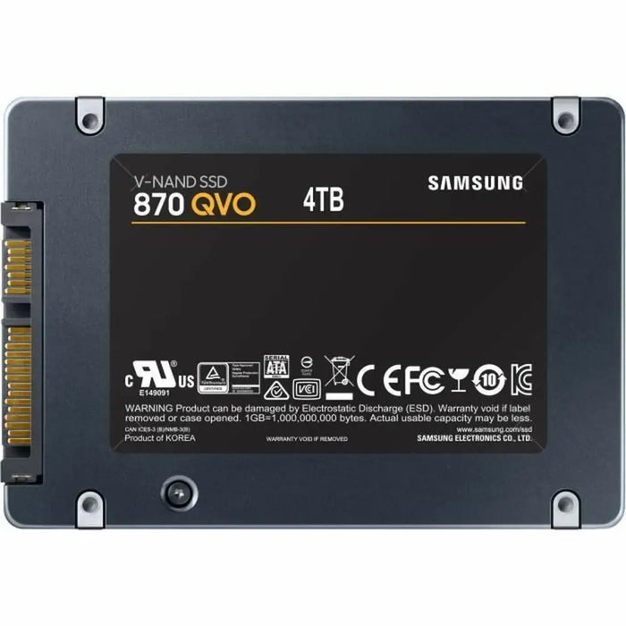 Hard Drive Samsung 870 QVO V-NAND MLC 4TB 4 TB SSD - Компютър Мрежи и компоненти<<<Компютри|