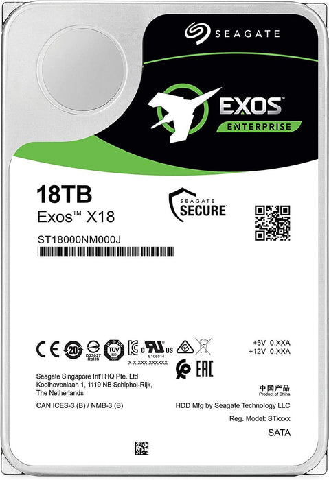 Hard drive Seagate Exos X18 18TB 256MB Cache SAS - HDD и SSD за сървър<<<Сторидж<<<Сървър Сторидж и UPS<<<ALSO&&&Хард