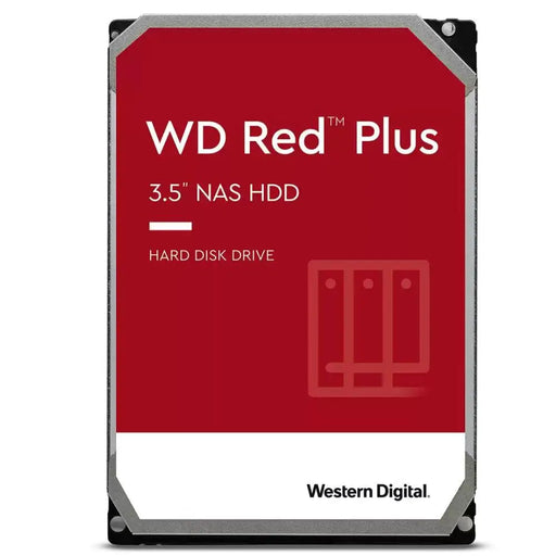 Hard drive WD Red Plus 12TB 256MB Cache SATA3 6Gb/s - Хард дискове - 3.5’’<<<Компютърни