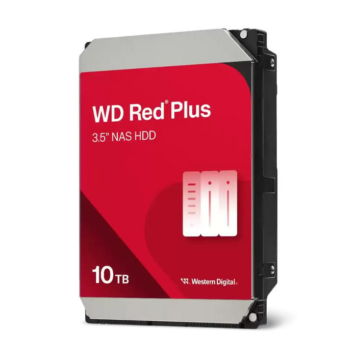Hard drive WD Red Plus WD101EFGX 10TB 3.5’’ 7200 rpm 256MB SATA3 - Хард дискове - 3.5’’<<<Компютърни