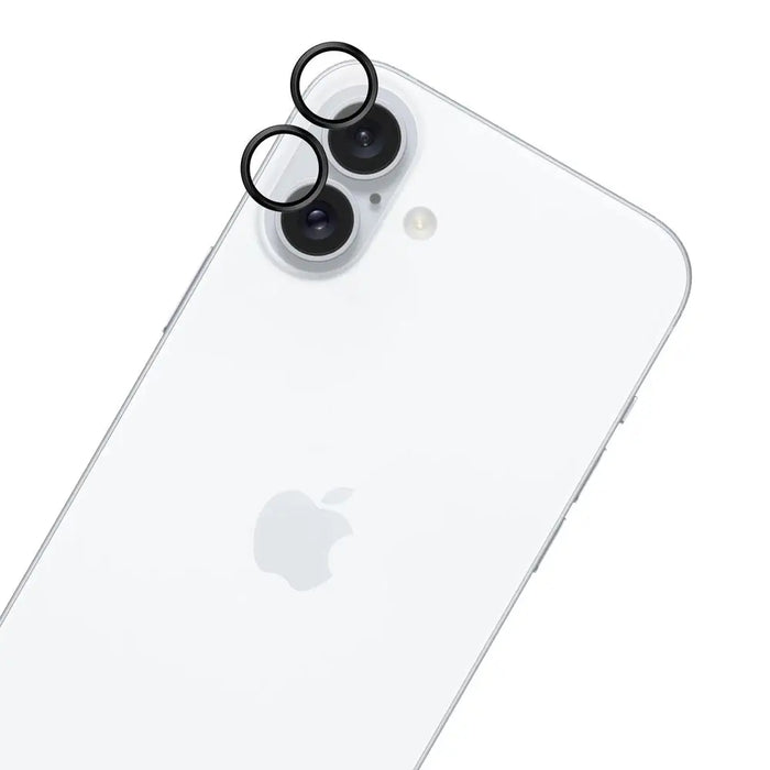Hardy Lens Protection Pro Black Glass for Camera Objects on Apple iPhone 16 / 16 Plus - Black - *Kategoria