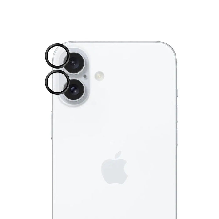 Hardy Lens Protection Pro Black Glass for Camera Objects on Apple iPhone 16 / 16 Plus - Black - *Kategoria
