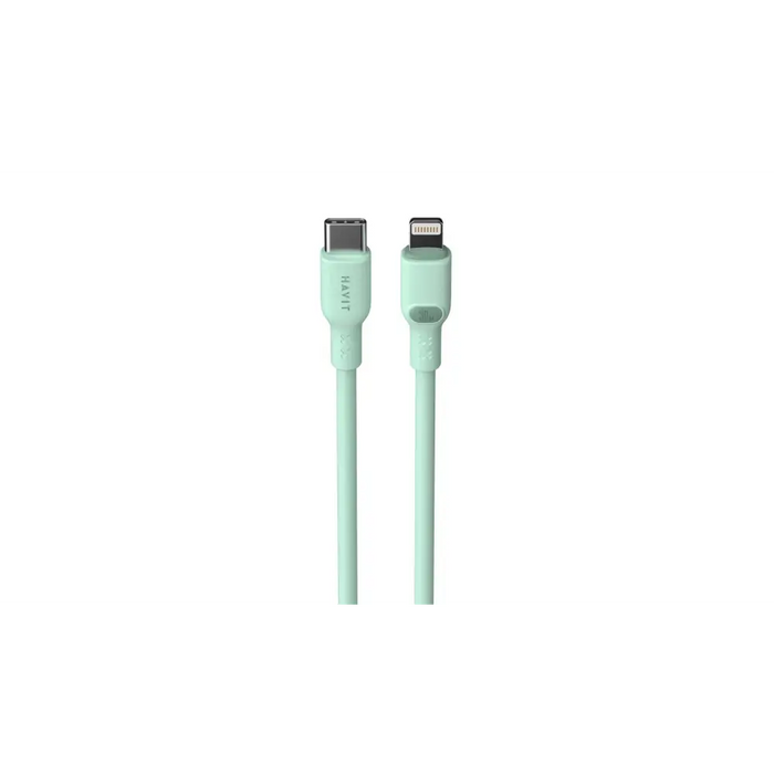 Havit CB6281 - USB Type C to Lightning cable 1 m (green) - USB cablesAKG-KAB<<<GSM accessoriesAKG<<<ActionPL