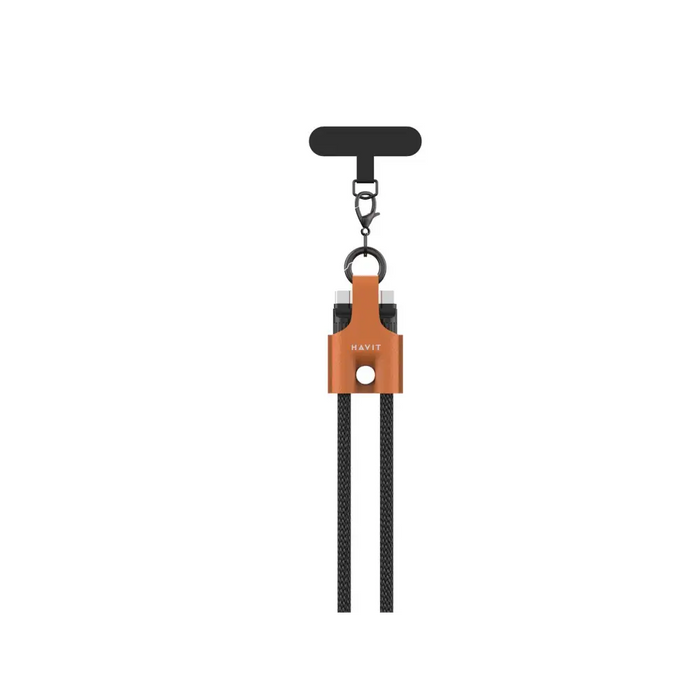 Havit CB6344 - charging cable 1.2m (black/grey/brown) - USB cablesAKG-KAB<<<GSM accessoriesAKG<<<ActionPL