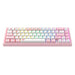 Havit KB874L RGB (pink and white) mechanical gaming keyboard (QWERTY) - Wired<<<Keyboards<<<Gaming<<<InnproXML