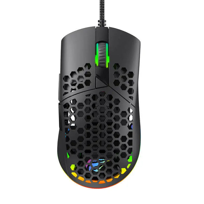 Havit MS1036 RGB wired gaming mouse (black) - Wired<<<Mice<<<Gaming<<<InnproXML&&&Гейминг Мишка и Подложка за