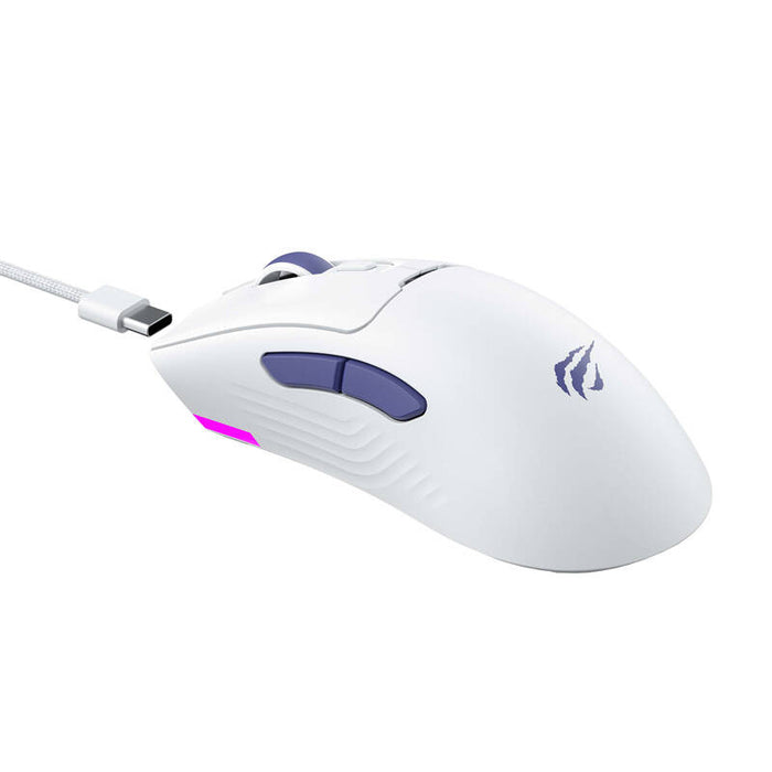 Havit MS966 RGB wired gaming mouse (white)