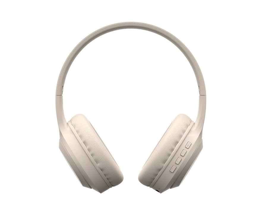 Havit H628BT - wireless on-ear headphones, beige