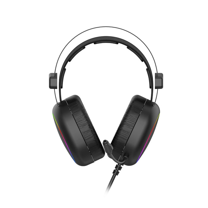 Havit GAMING HEADPHONE RGB BLACK 2016D Headset Wired Head-band