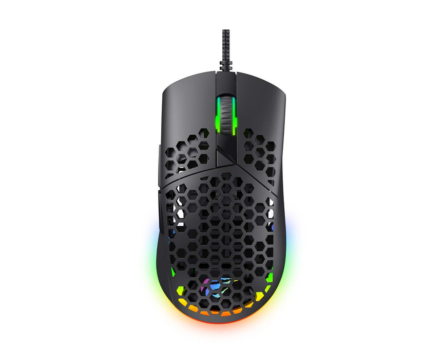 Havit MS1036 RGB wired gaming mouse (black)