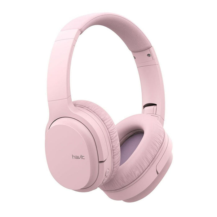 Bluetooth Headband Headphones Havit I62 Pink