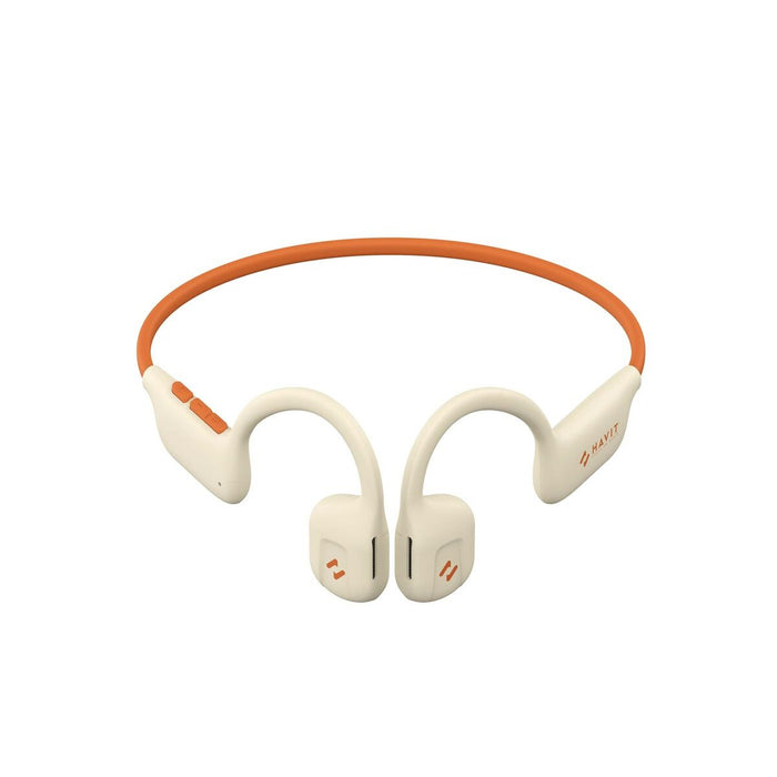 Open Ear Sports Headphones Havit E510BT(Freego1 Air) Beige Orange