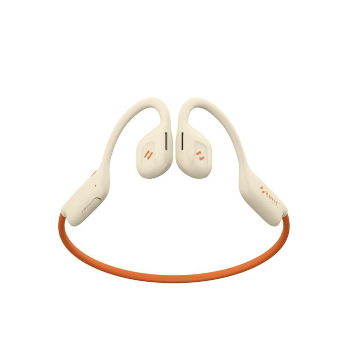 Open Ear Sports Headphones Havit E510BT(Freego1 Air) Beige Orange