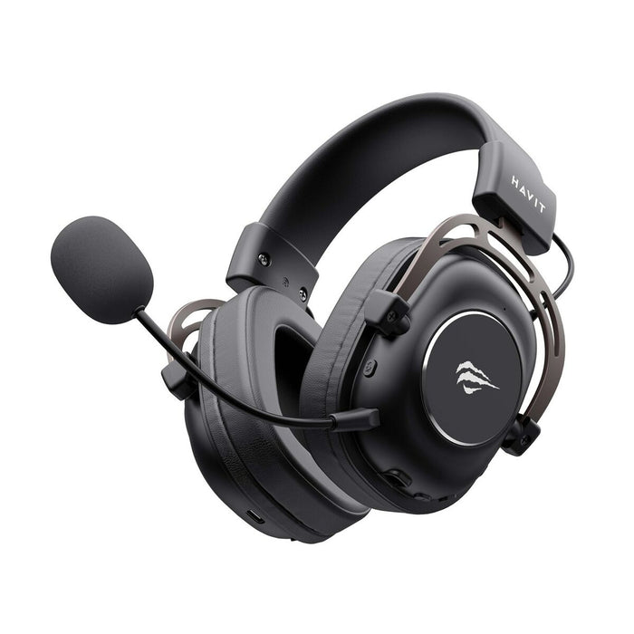 Headphones with Microphone Havit H2002YGbo Black