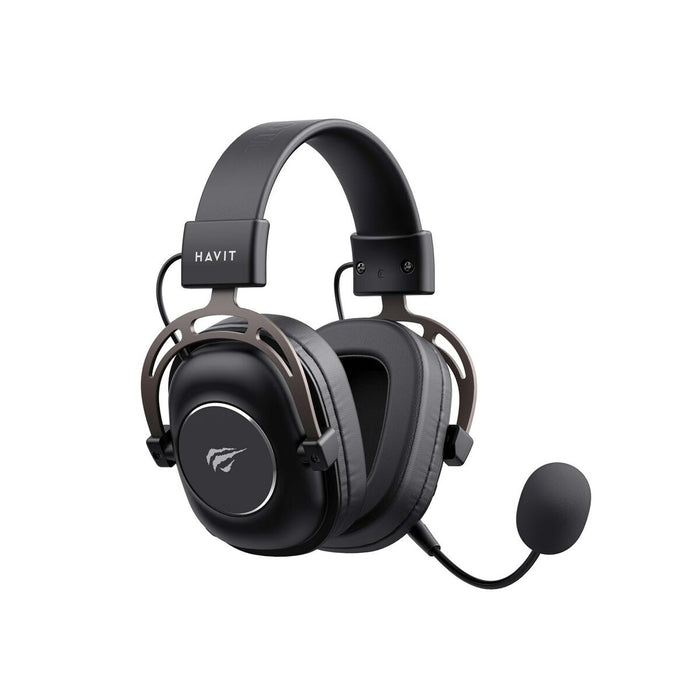 Headphones with Microphone Havit H2002YGbo Black