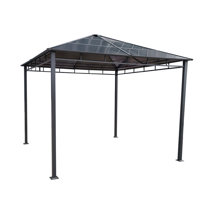 GARDEN TENT WITH POLYCARBONATE 296X296X268CM HD HD-9397