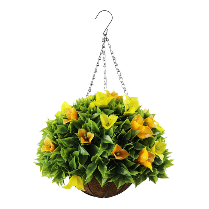 DECORATIVE LANDSCAPING HANGING BASKET F28CM HD BOUGAINVILLE