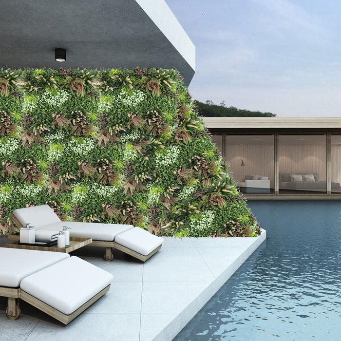 DECORATIVE PANEL 100X100CM 1PC FERN HD HD-10454