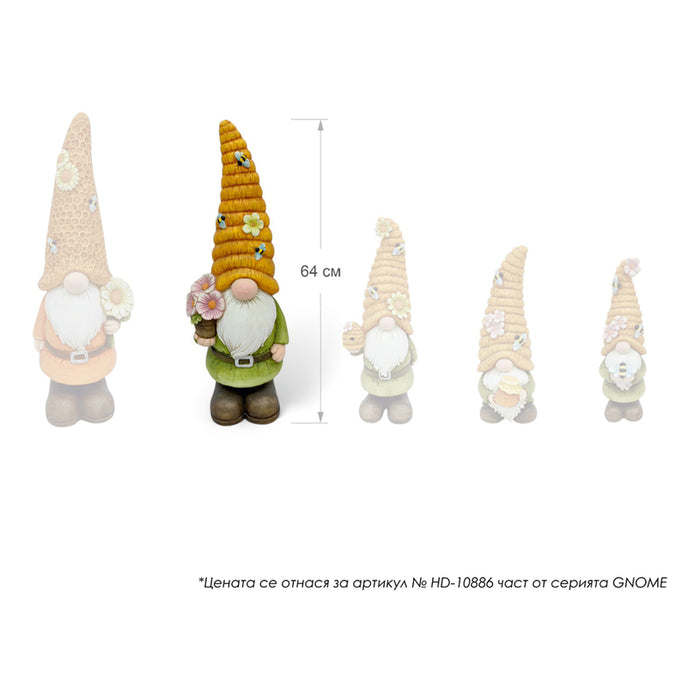GARDEN GNOME FIGURE HD HD-10886