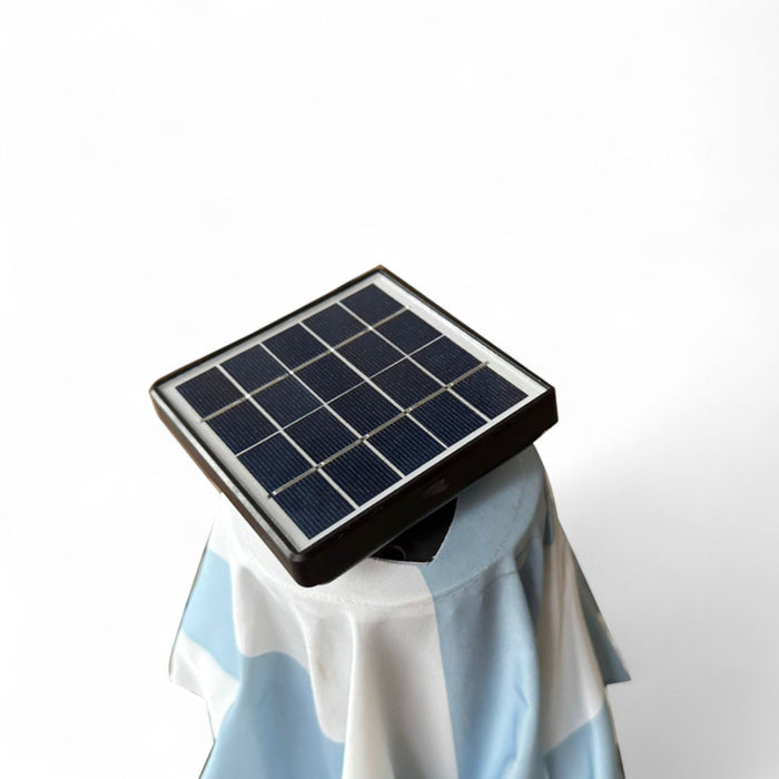 UMBRELLA F350CM WITH PUSH AND LED LIGHT HD HD-10813