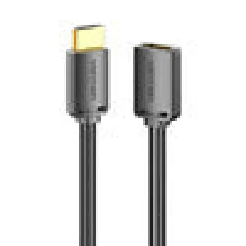 HDMI 2.0 Male to HDMI 2.0 Female Extension Cable Vention AHCBD 0,5m 4K 60Hz (Black) - Video cables<<<Cables<<<IT