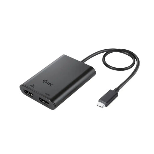 HDMI Adapter i-Tec C31DUAL4K60HDMI Black - Компютър Кабели и адаптери<<<Компютри|