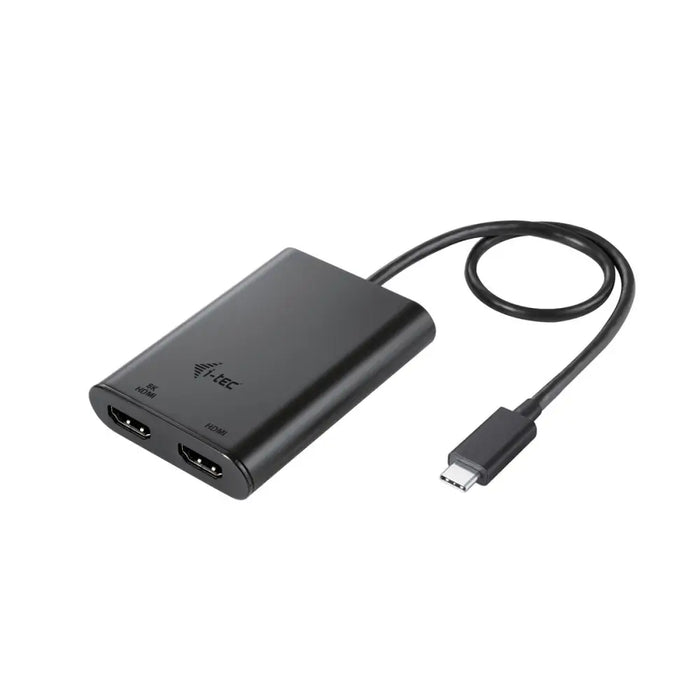 HDMI Adapter i-Tec C31DUAL4K60HDMI Black - Компютър Кабели и адаптери<<<Компютри|
