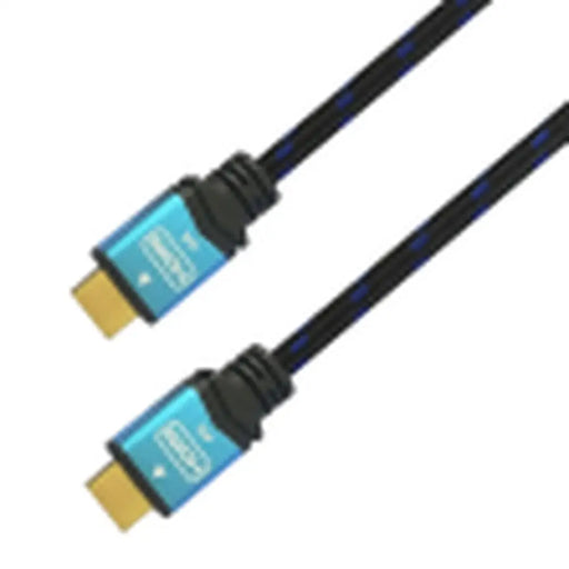 HDMI Cable Aisens A120-0358 3 m Black/Blue 4K Ultra HD - Компютър Кабели и адаптери<<<Компютри|