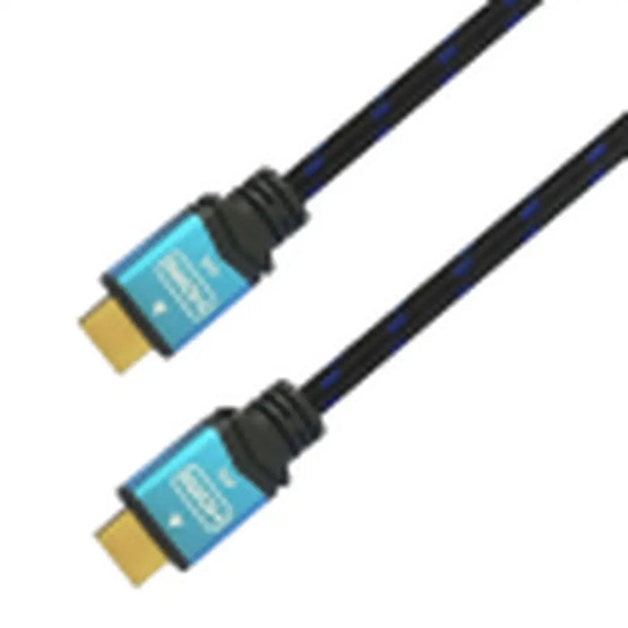 HDMI Cable Aisens A120-0358 3 m Black/Blue 4K Ultra HD - Компютър Кабели и адаптери<<<Компютри|