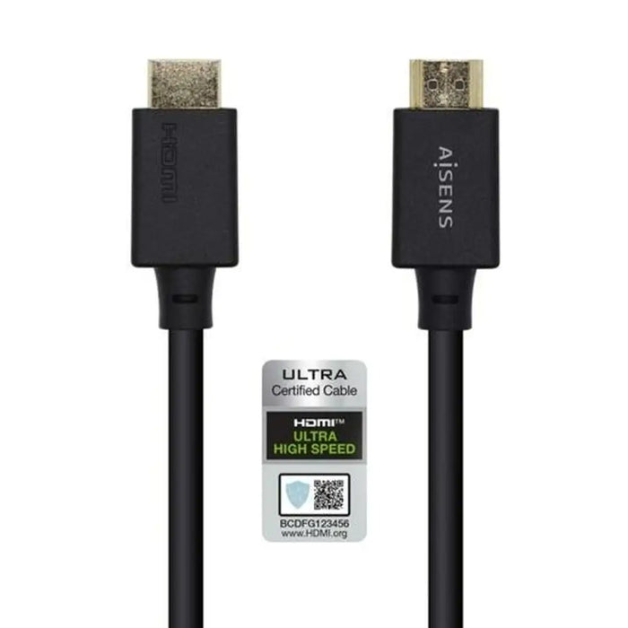 HDMI Cable Aisens A150-0421 Black 1 m - Компютър Кабели и адаптери<<<Компютри|