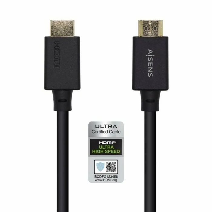 HDMI Cable Aisens A150-0423 Black 2 m - Компютър Кабели и адаптери<<<Компютри|