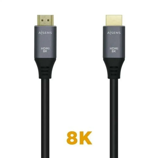 HDMI Cable Aisens A150-0427 Black Black/Grey 1,5 m - Компютър Кабели и адаптери<<<Компютри|