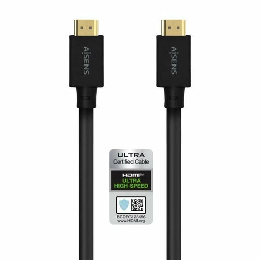 HDMI Cable Aisens A150-0680 Black 5 m - Компютър Кабели и адаптери<<<Компютри|