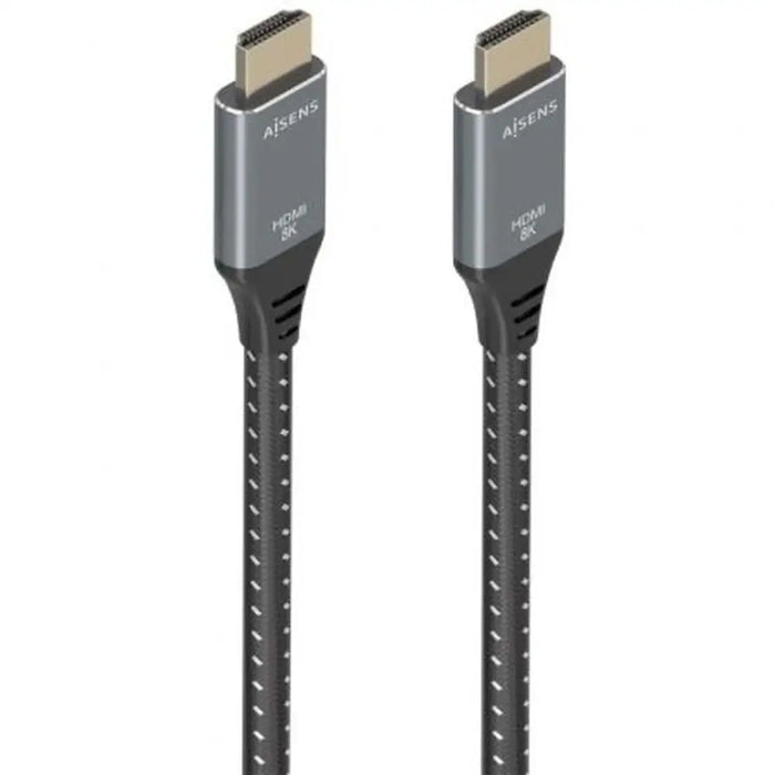 HDMI Cable Aisens A150-0877 7 m Black/Grey - Компютър Кабели и адаптери<<<Компютри|