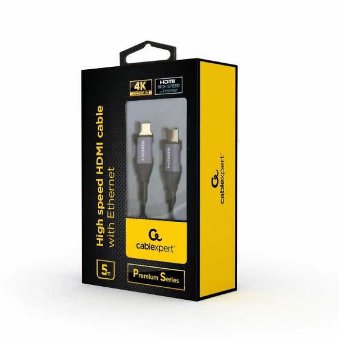 HDMI Cable GEMBIRD CCBP-HDMI-5M - Компютър Кабели и адаптери<<<Компютри| Електроника<<<BigBuy&&&Адаптери<<<Компютър