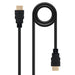 HDMI Cable NANOCABLE 10.15.0305 5 m Black - Компютър Кабели и адаптери<<<Компютри|