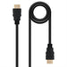 HDMI Cable NANOCABLE 10.15.1710 Black 10 m - Компютър Кабели и адаптери<<<Компютри|