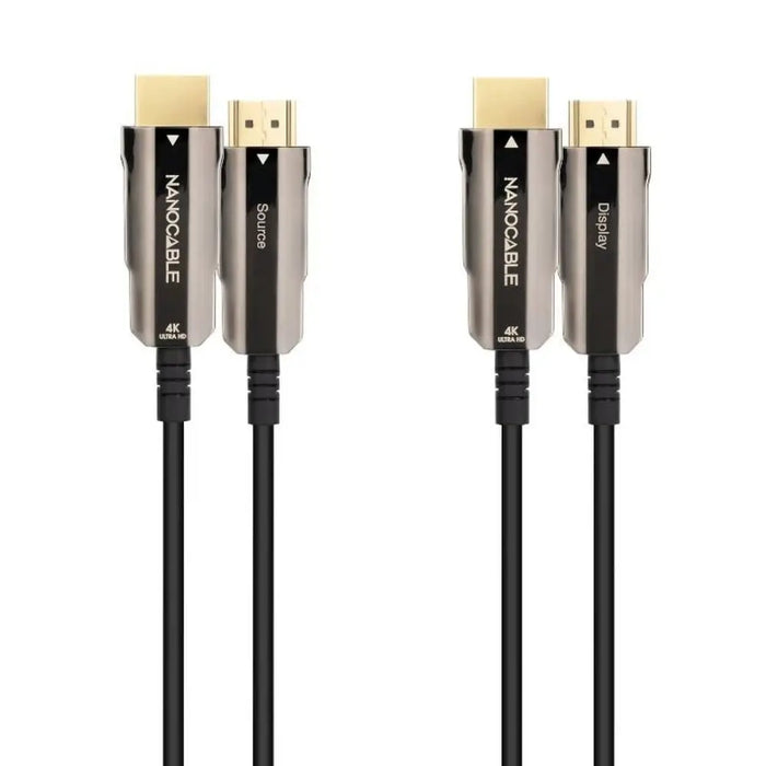 HDMI Cable NANOCABLE 10.15.2030 Black 30 m 4K Ultra HD 18 Gbps - Компютър Кабели и адаптери<<<Компютри|