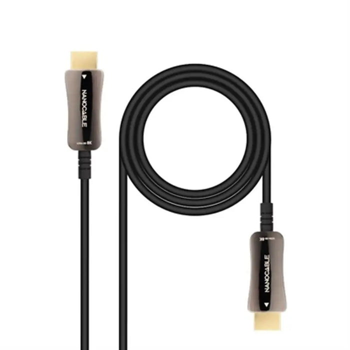 HDMI Cable NANOCABLE 10.15.2120 20 m Black 8K Ultra HD 48 Gbit/s - Компютър Кабели и адаптери<<<Компютри|