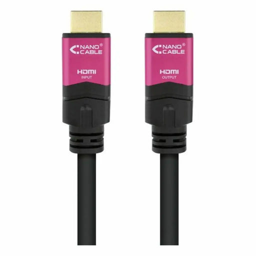 HDMI Cable NANOCABLE 10.15.3715 Black - Компютър Кабели и адаптери<<<Компютри|