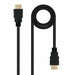 HDMI Cable NANOCABLE 10.15.3810 Black 10 m - Компютър Кабели и адаптери<<<Компютри|