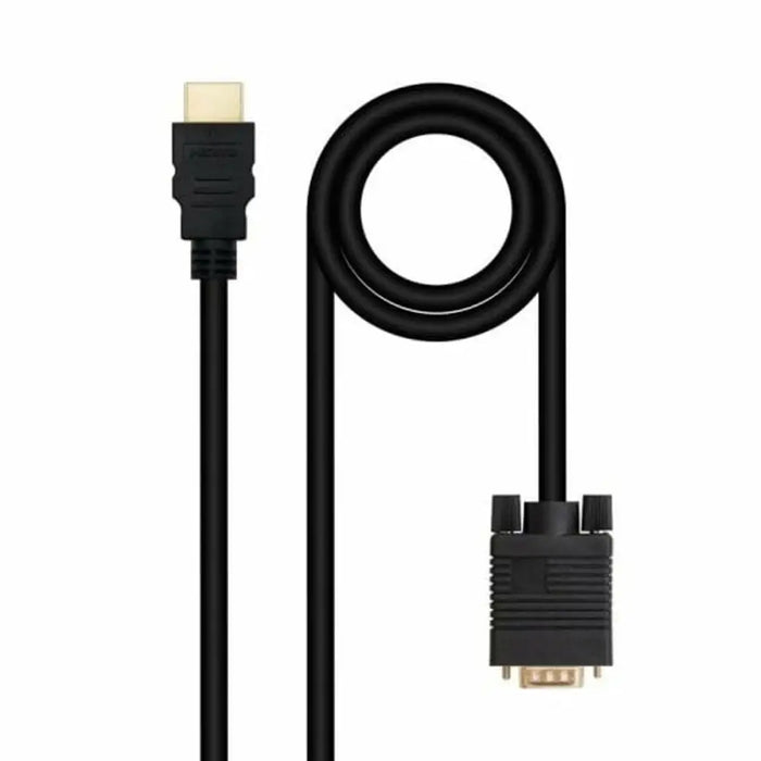 HDMI Cable NANOCABLE 10.15.4348 Black 1,8 m - Компютър Кабели и адаптери<<<Компютри|