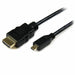 HDMI Cable Startech HDADMM1M Black 1 m - Компютър Кабели и адаптери<<<Компютри|